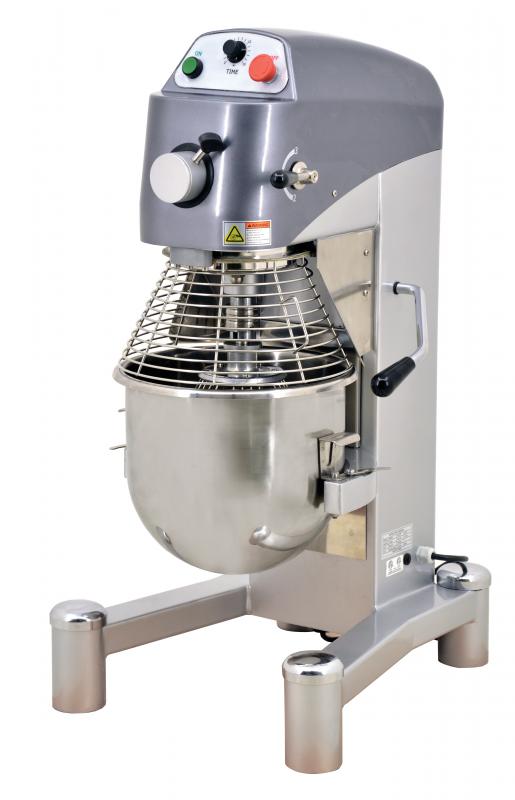 Heavyduty 20 QT Baking Mixer with Timer and Guard Omcan